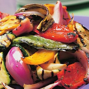 Izgara Sebze Salatası Tarifi (Vegan)